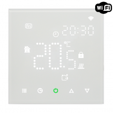 Терморегулятор Ecoset PWT 003 Wi-Fi сенсорный программируемый для теплого пола (цвет белый)